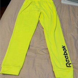 Reebok Bright Yellow Sweatpants